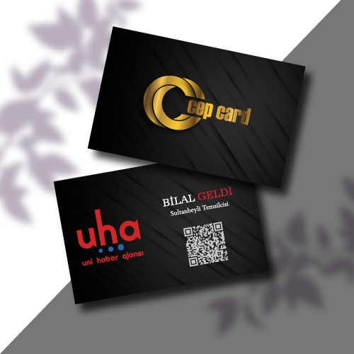 Dijital Kartvizit - CepCard Black